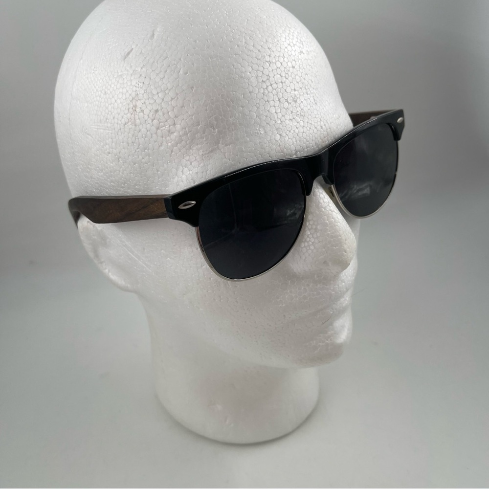 Unisex Bamboo Handmade Wooden Designer Sunglasses